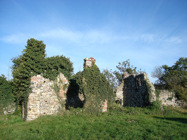 Mura del castello di Sopramonte